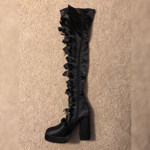 Luna Dollhouse Diva Thigh High Boots